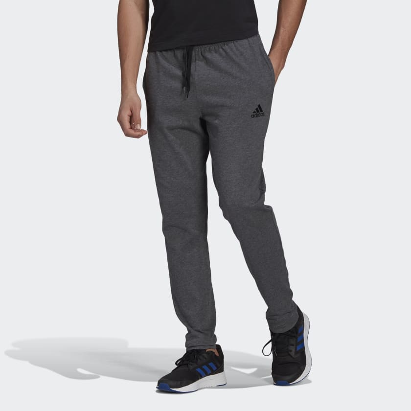 adidas ESSENTIALS TAPERED Pants | Black | Men's